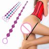 10 beads Soft Rubber Anal Plug Beads Long Orgasm Vagina Clit Pull Ring Ball Butt Toys Adults Women Stimulator Sex Accessories